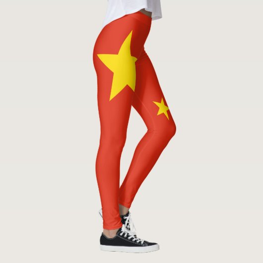 Chinese vlag (China) Leggings (Rechts)