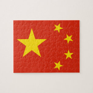 Chinese vlag (China) Legpuzzel