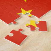 Chinese vlag (China) Legpuzzel (Zijkant)