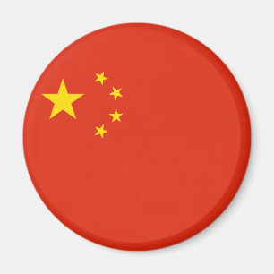 Chinese vlag (China) Magneet