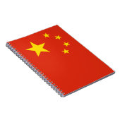 Chinese vlag (China) Notitieboek (Rechterzijde)