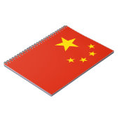 Chinese vlag (China) Notitieboek (Linkerzijde)