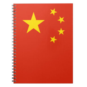 Chinese vlag (China) Notitieboek