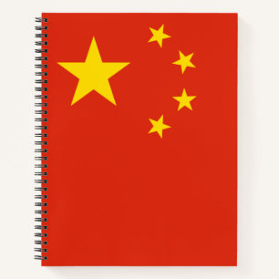 Chinese vlag (China) Notitieboek