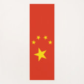 Chinese vlag (China) Yogamat (Voorkant)