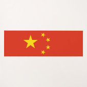 Chinese vlag (China) Yogamat (Voorkant (horizontaal))