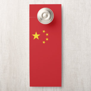 Chinese vlag deurhanger