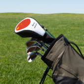 Chinese vlag en monogrammed Golf Clubs Hoesjes Golfheadcover (Insitu)