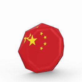 Chinese vlag fotoblokken