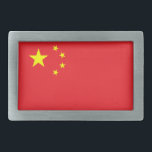 Chinese vlag gesp<br><div class="desc">De nationale vlag van China.</div>