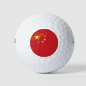 Chinese vlag golfballen (Voorkant)