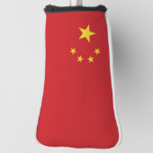 Chinese vlag golfheadcover (Draai 90)