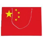 Chinese vlag groot cadeauzakje (Voorkant)