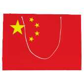 Chinese vlag groot cadeauzakje (Achterkant)