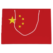 Chinese vlag groot cadeauzakje (Voorkant)