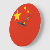Chinese vlag grote klok (Hoek)