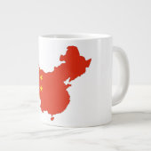 Chinese vlag grote koffiekop (Voorkant rechts)