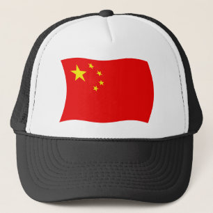 Chinese Vlag Hoed Trucker Pet