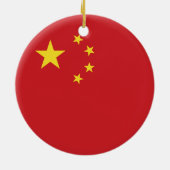 Chinese vlag keramisch ornament (Achterkant)
