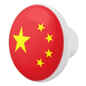 Chinese vlag keramische knop (Rechts)