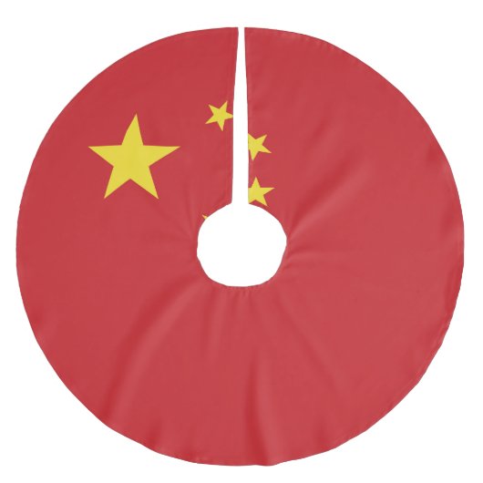 Chinese vlag kerstboom rok (Voorkant)