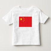 Chinese vlag kinder shirts (Voorkant)