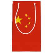 Chinese vlag klein cadeauzakje (Voorkant)