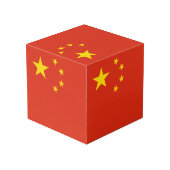 Chinese vlag kubus (Achter hoekig)