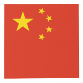 Chinese vlag kubus (Voorkant)