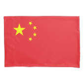 Chinese vlag kussensloop (Voorkant)