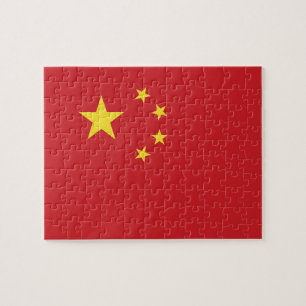 Chinese vlag legpuzzel