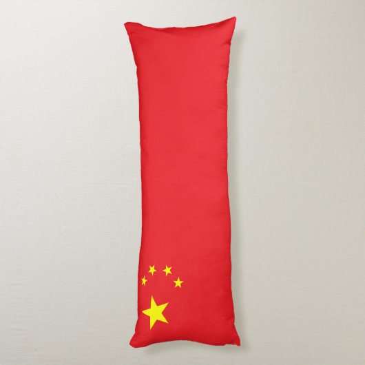 Chinese vlag lichaamskussen (Achterkant (Verticaal))