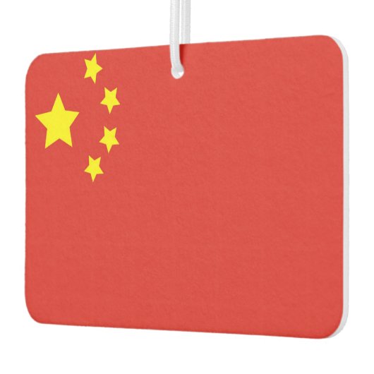 Chinese vlag luchtverfrisser (Links)