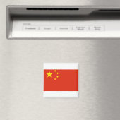 Chinese vlag magneet (Insitu (Vaatwasser))