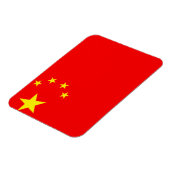 Chinese vlag magneet (Linkerzijde)