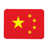 Chinese vlag magneet (Horizontaal)