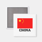 Chinese vlag magneet (Voorkant / Achterkant)