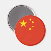 Chinese vlag Magnet (Voorkant / Achterkant)