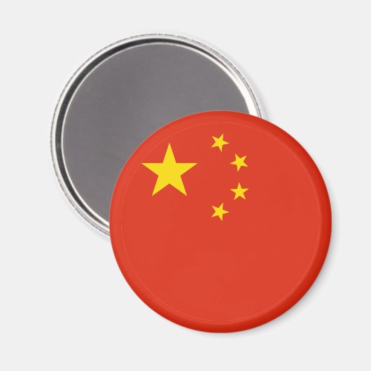 Chinese vlag Magnet (Voorkant / Achterkant)