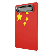 Chinese vlag mini klembord (Angled2)