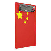 Chinese vlag mini klembord (Schuin)