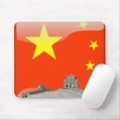 Chinese vlag muismat (Met muis)