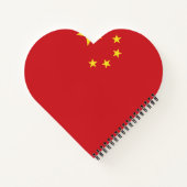 Chinese vlag notitieboek (Achterkant)