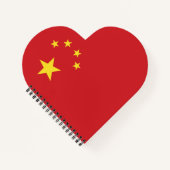 Chinese vlag notitieboek (Voorkant)