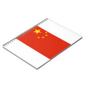 Chinese vlag notitieboek (Linkerzijde)