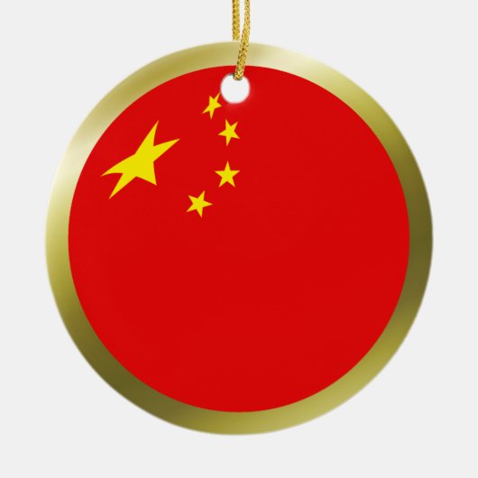 Chinese Vlag Ornament (Voorkant)