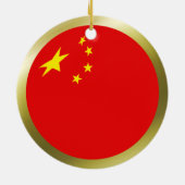 Chinese Vlag Ornament (Achterkant)