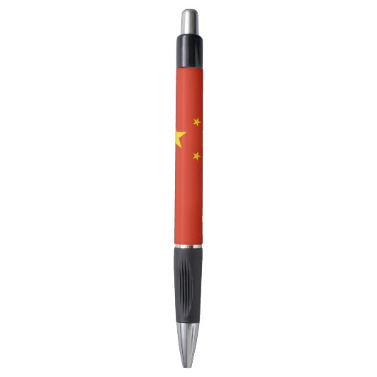 Chinese vlag pen (Voorkant Verticaal)