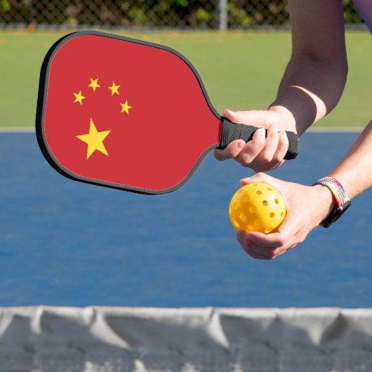 Chinese vlag pickleball paddle (Insitu)