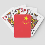 Chinese vlag pokerkaarten (Achterkant)